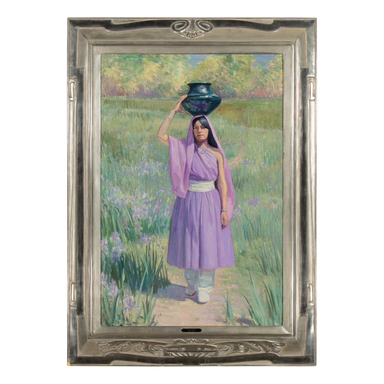 Bert Geer Phillips (American, 1868-1956) — Water Carrier , c. 1912