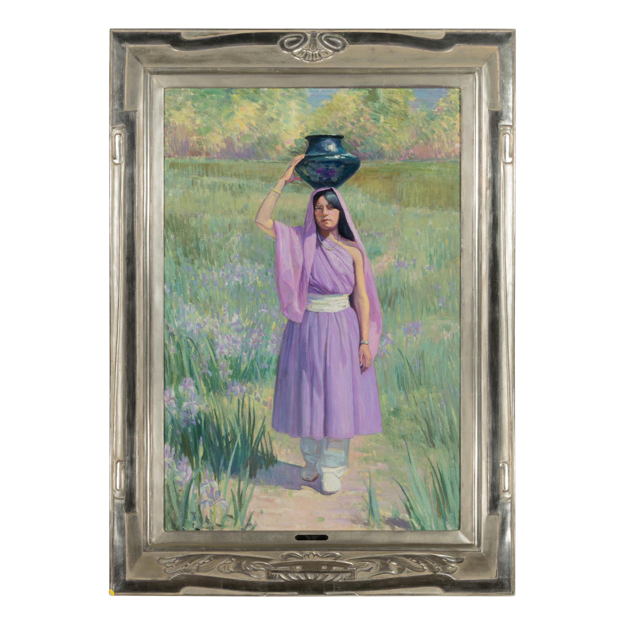 Bert Geer Phillips (American, 1868-1956) — Water Carrier , c. 1912