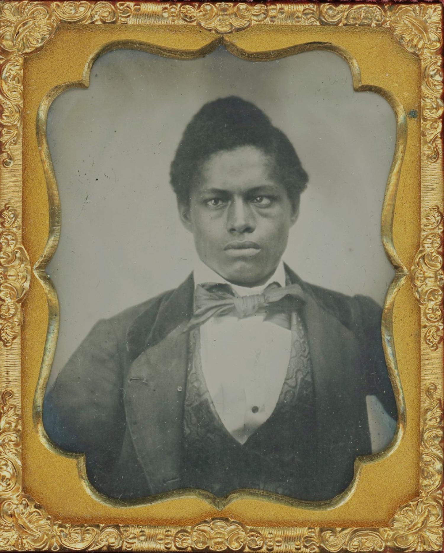 [Ambrotype] African American Man