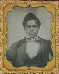 [Ambrotype] African American Man