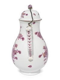 A Meissen Porcelain Chocolate Pot