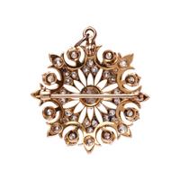 DIAMOND PENDANT/BROOCH