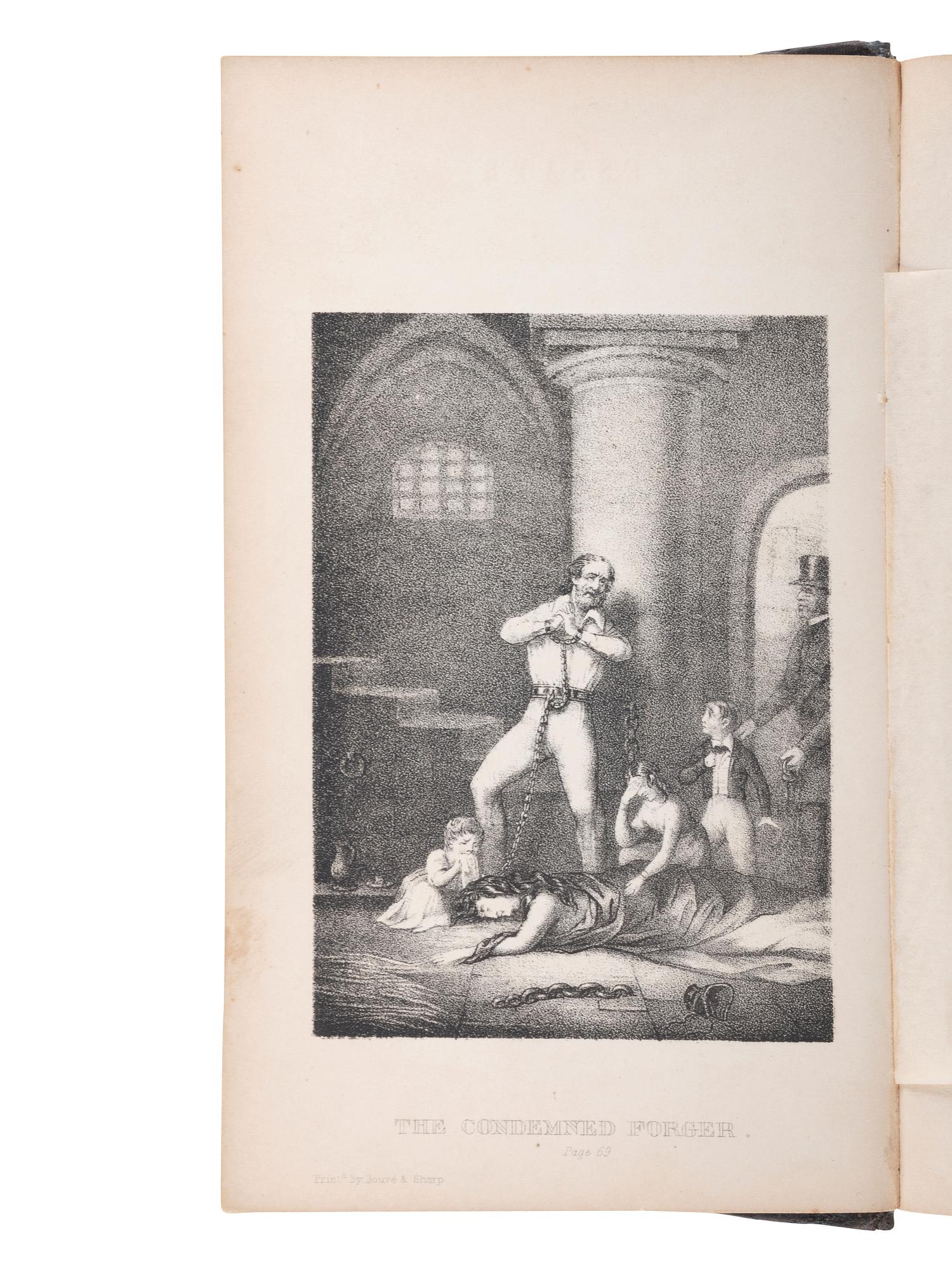 [CRIME & PUNISHMENT]. A group of 2 works related to capital punishment and imprisonment, comprising: