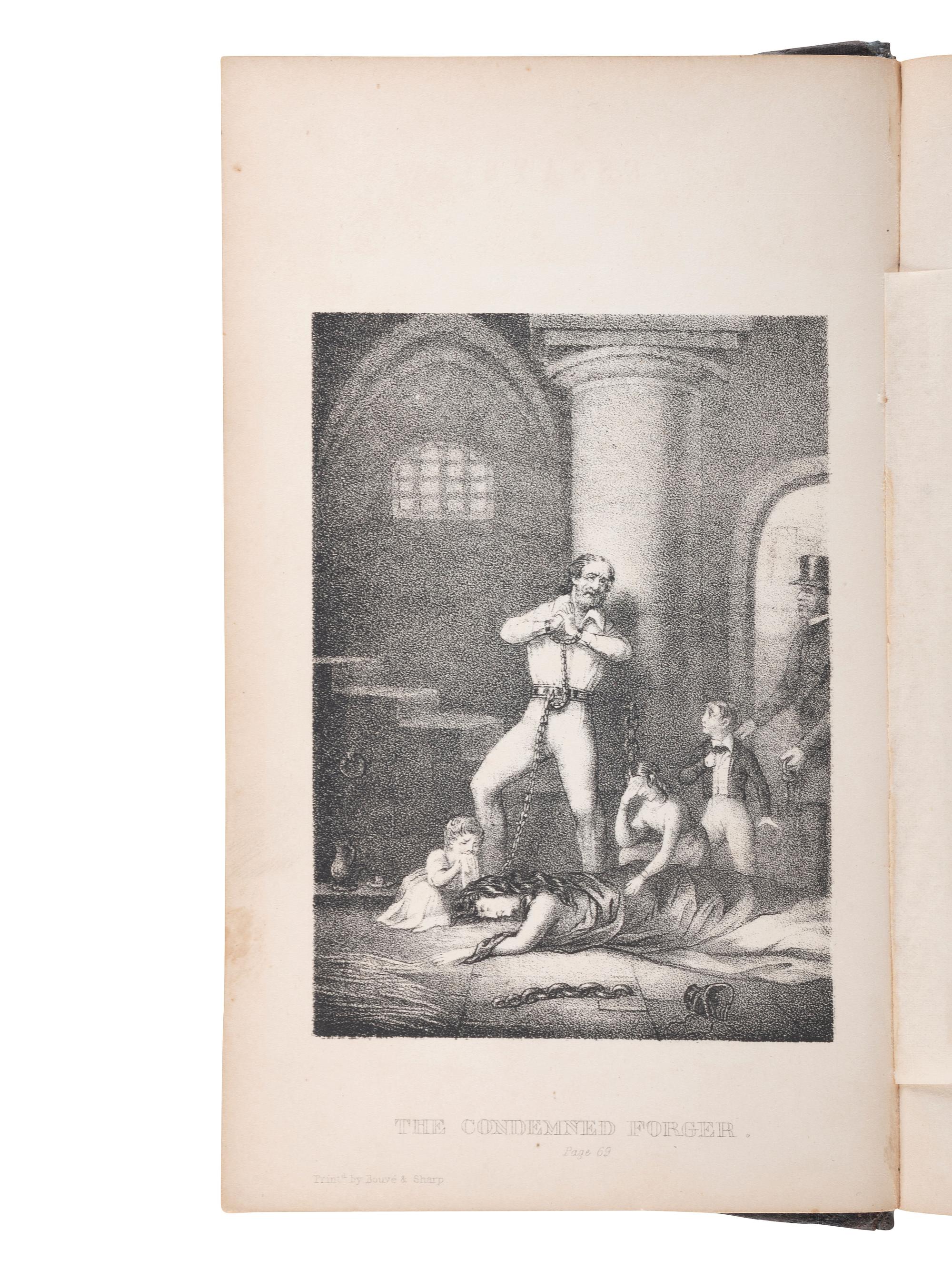 [CRIME & PUNISHMENT]. A group of 2 works related to capital punishment and imprisonment, comprising:
