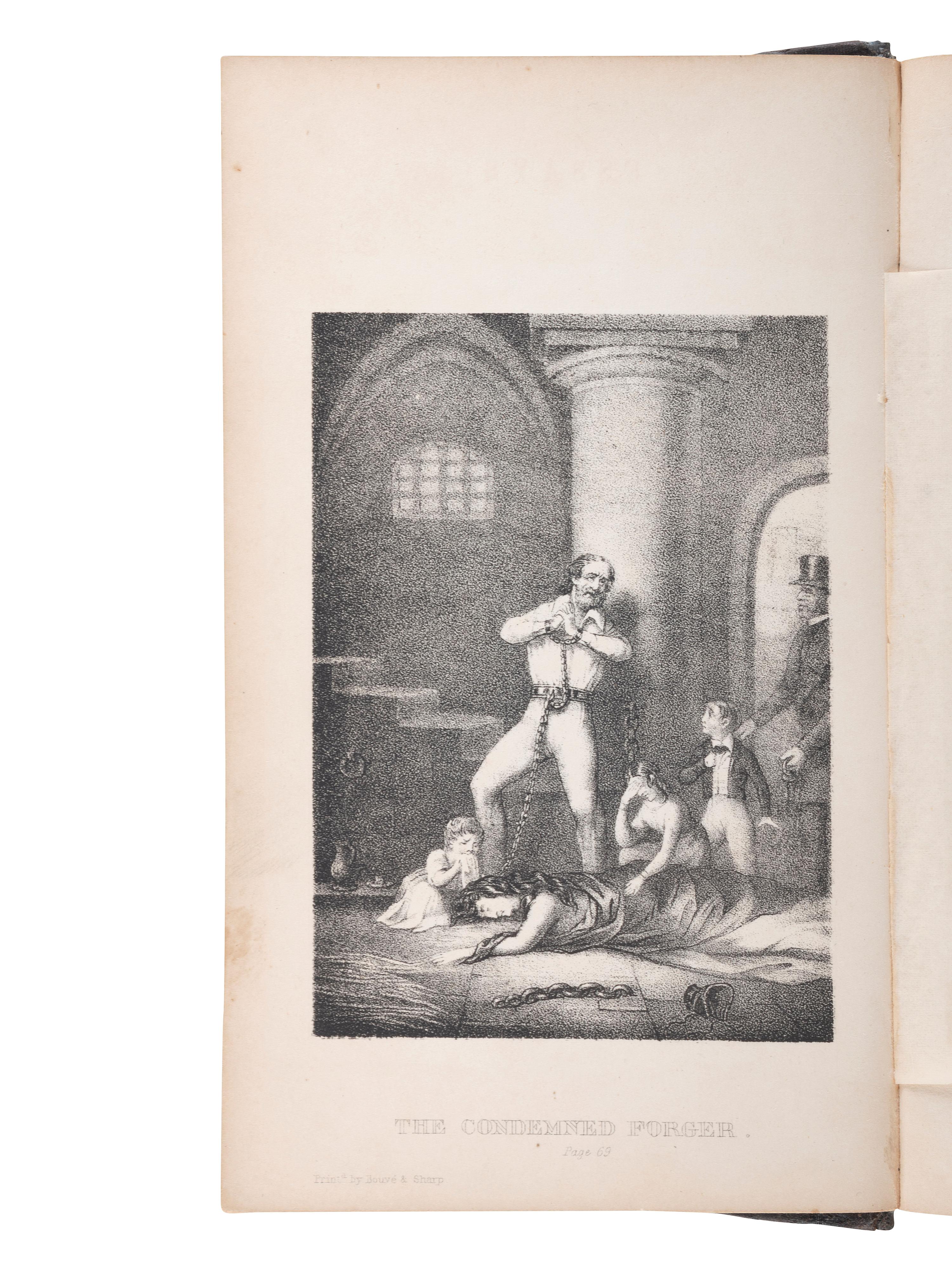 [CRIME & PUNISHMENT]. A group of 2 works related to capital punishment and imprisonment, comprising: