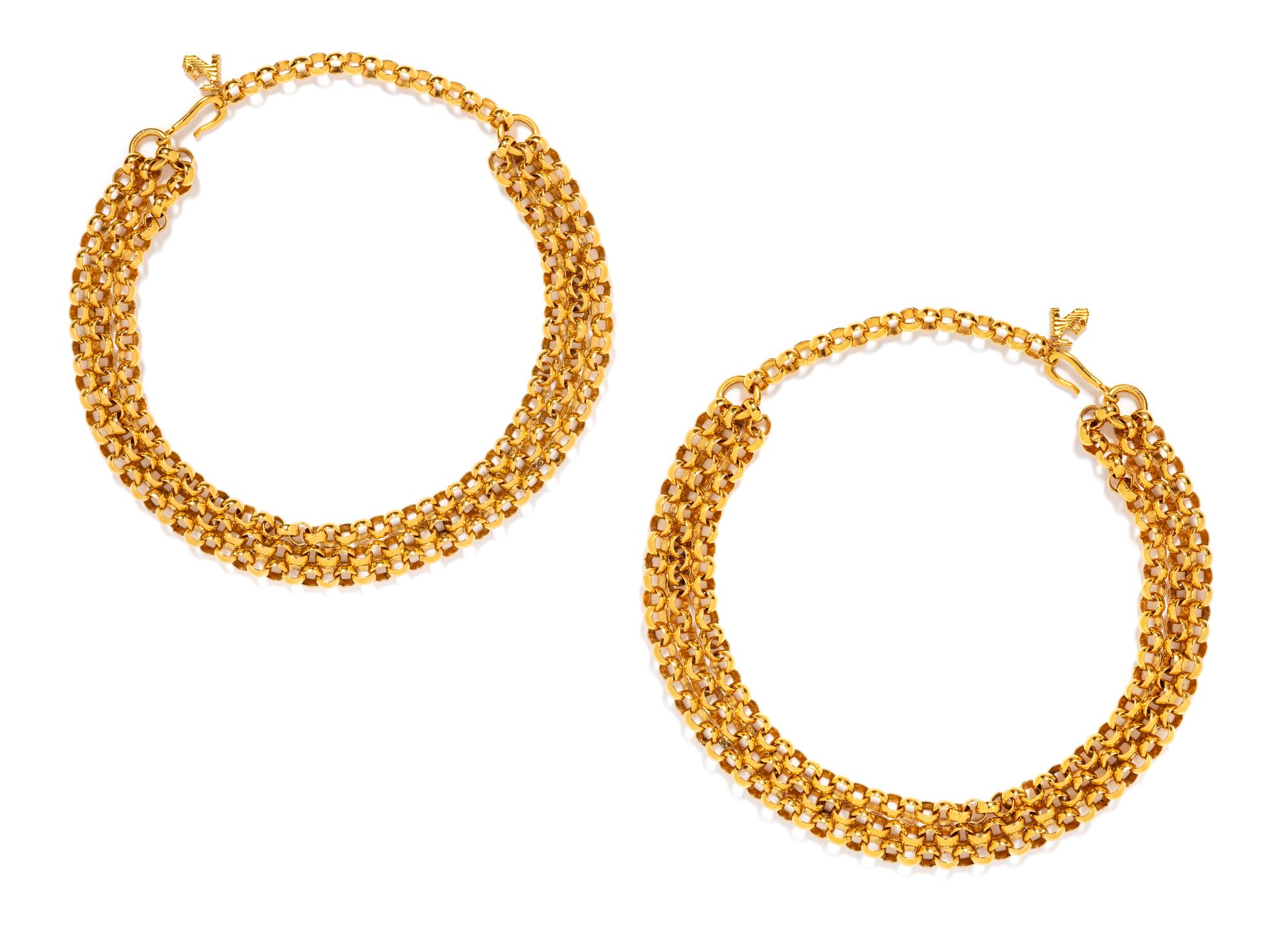Two Salvatore Ferragamo Necklaces, 1980-90s