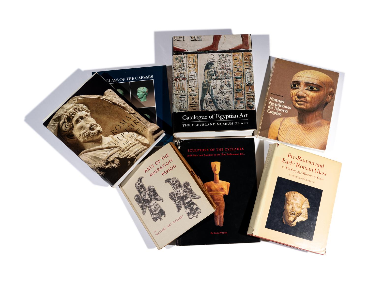 A Collection of 12 Ancient Art Reference Works