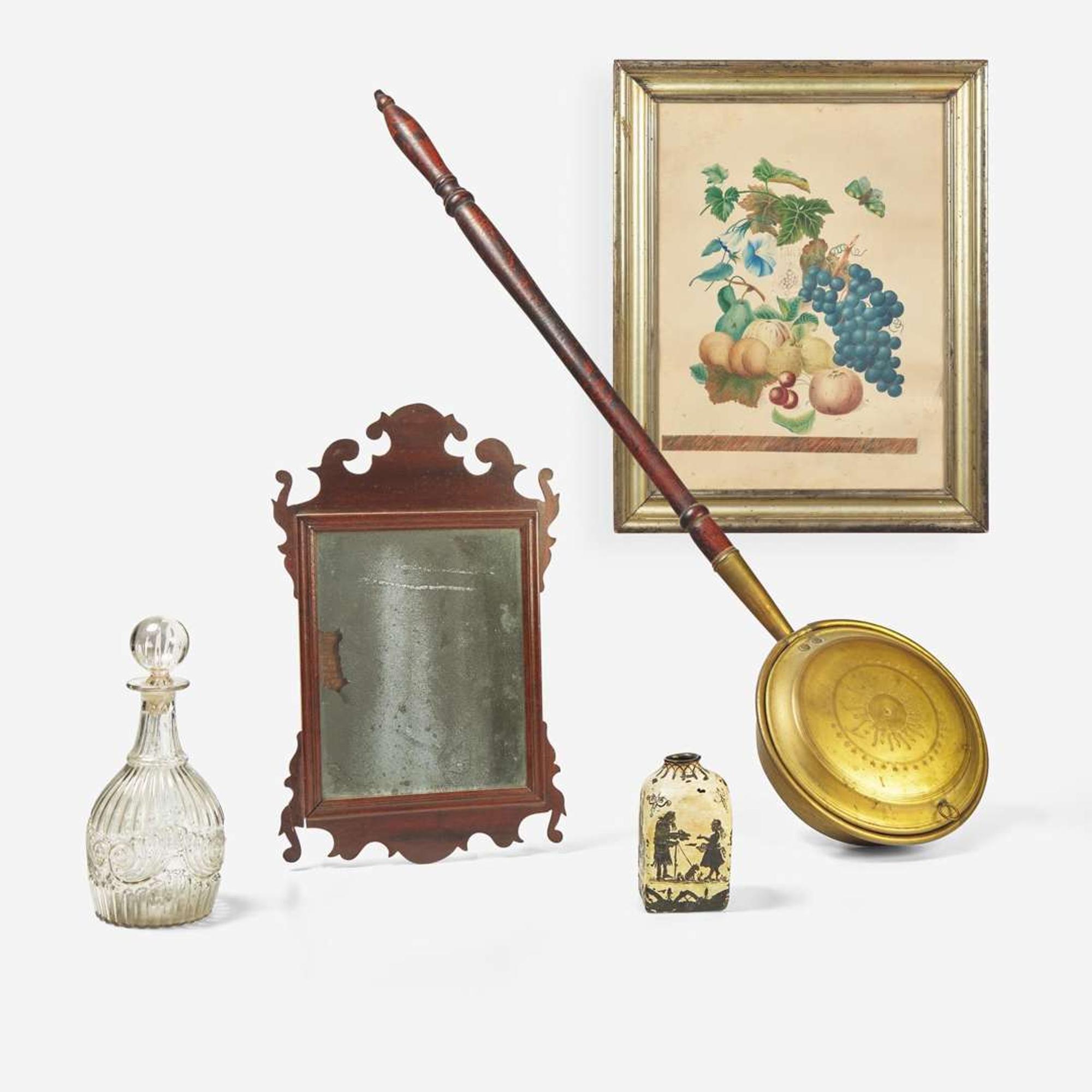 An assorted collection of five household items 18th / 19th century