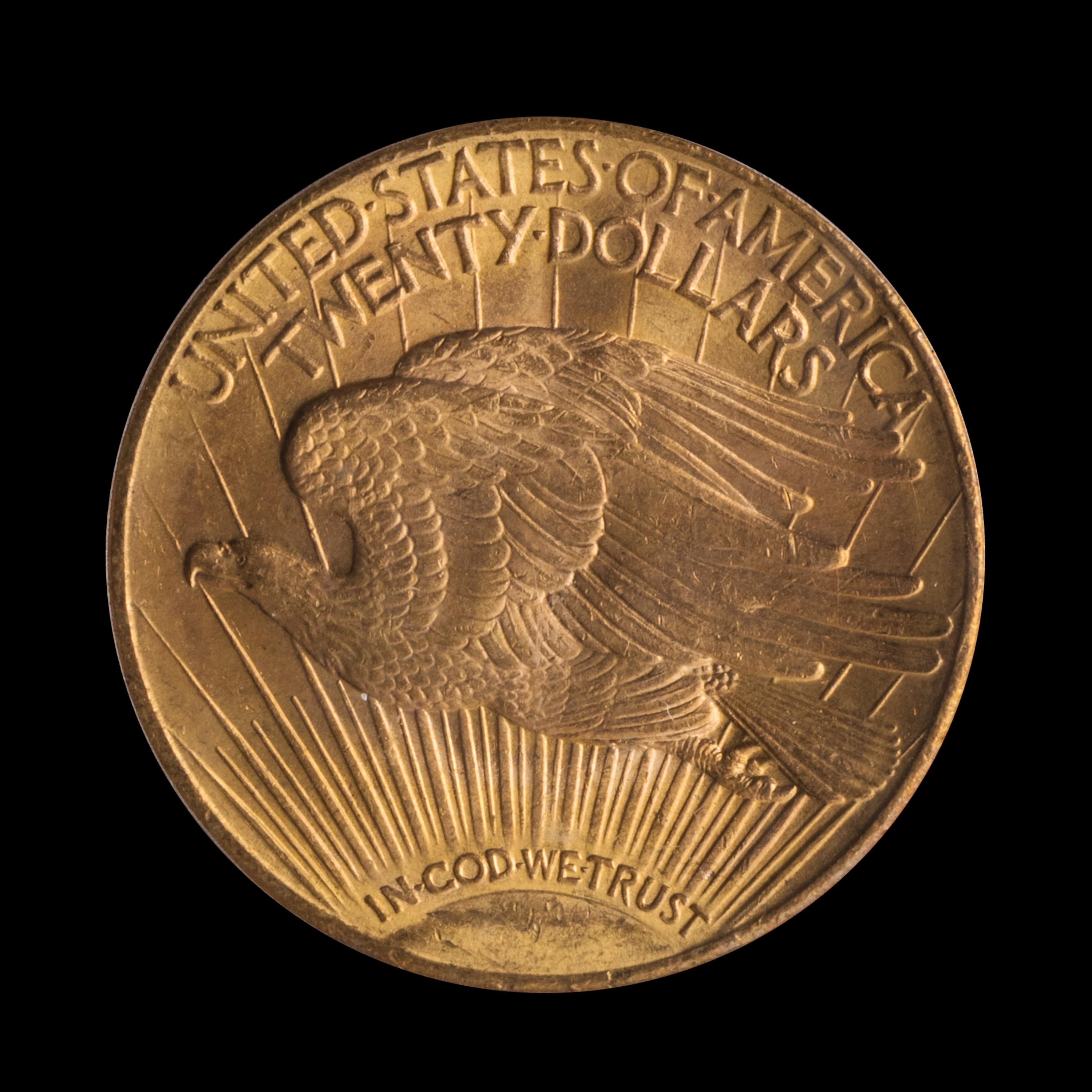 A United States 1926-S St. Gaudens $20 Gold Coin