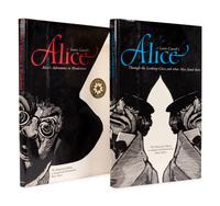 [MOSER, Barry, illustrator]. DODGSON, Charles Lutwidge (“Lewis Carroll”) (1832-1898). Alice's Adventures in Wonderland. [And:] Through the Looking-Glass and what Alice found there . Berkeley, Los Angeles and London: University of California Press, 1982, 1983.