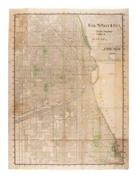 [MAPS & ATLASES - CHICAGO]. A group of Chicago maps, comprising: