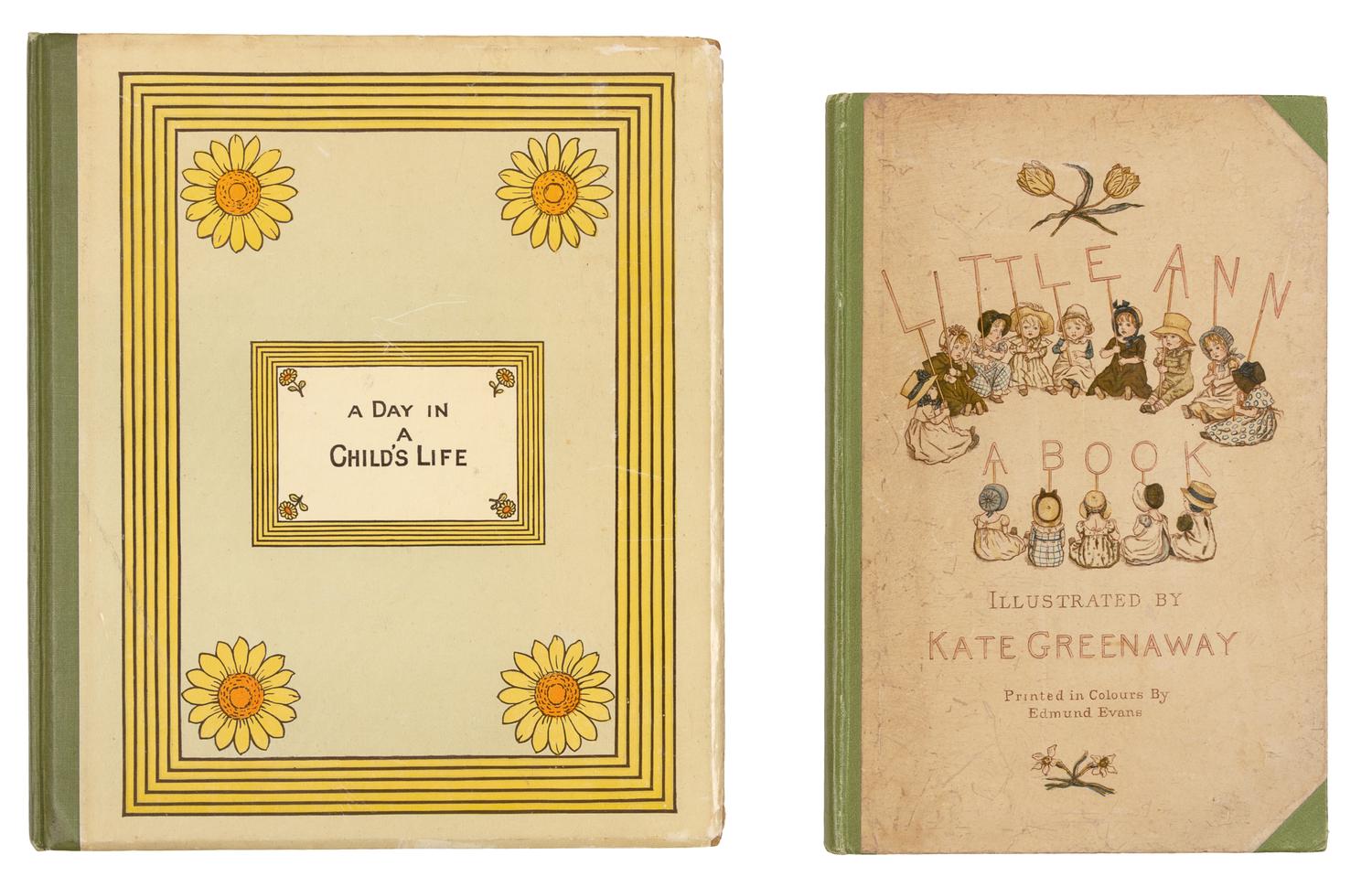 GREENAWAY, Kate (1846-1901), illustrator. -- Two works illustrated by Kate Greenaway, comprising: