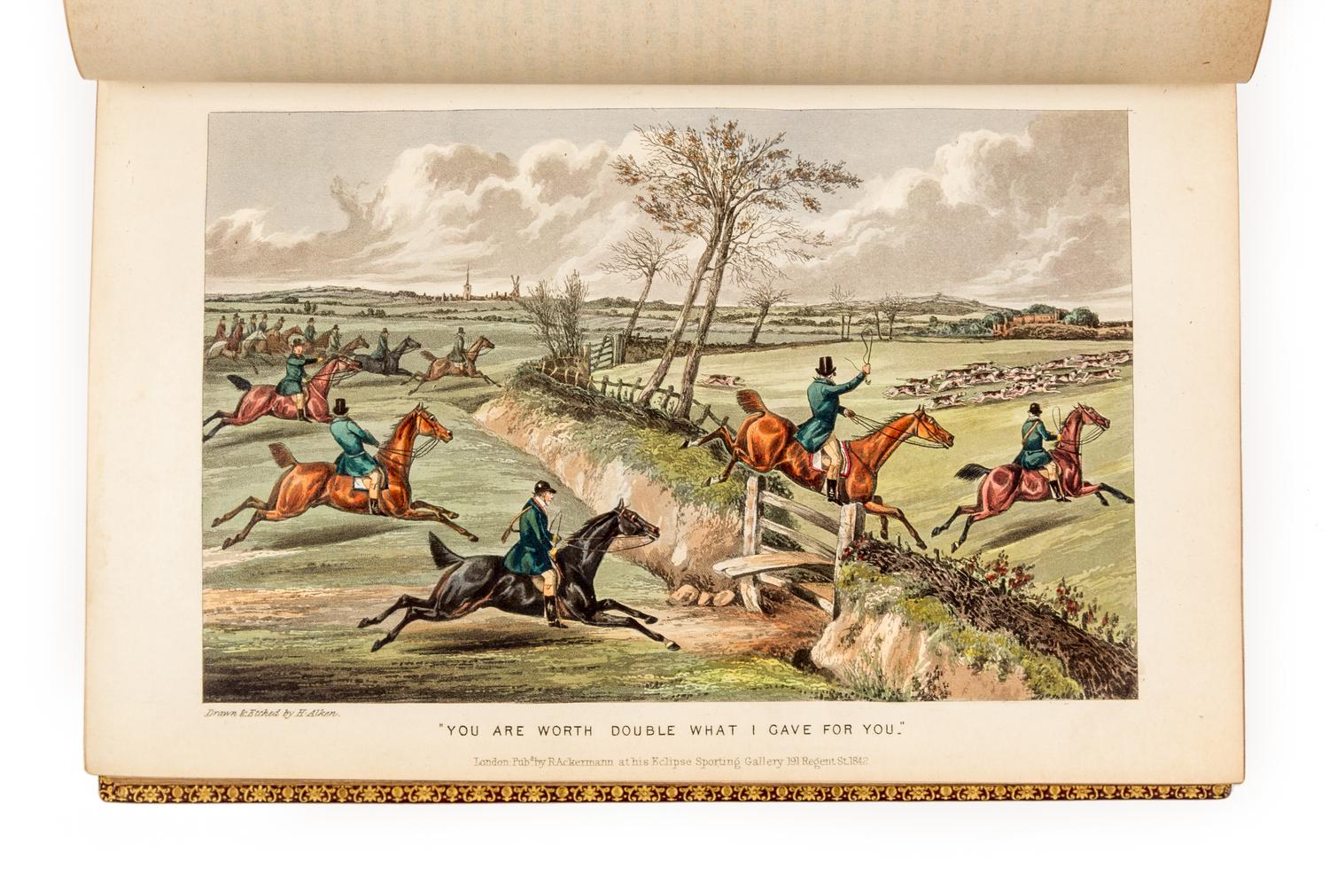 [APPERLEY, Charles James (1778-1843)]. NIMROD. The Life of a Sportsman. London: Rudolph Ackermann, 1842.