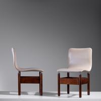 Set of Six Dining Chairs, c. 1966 Saporiti, Italy
