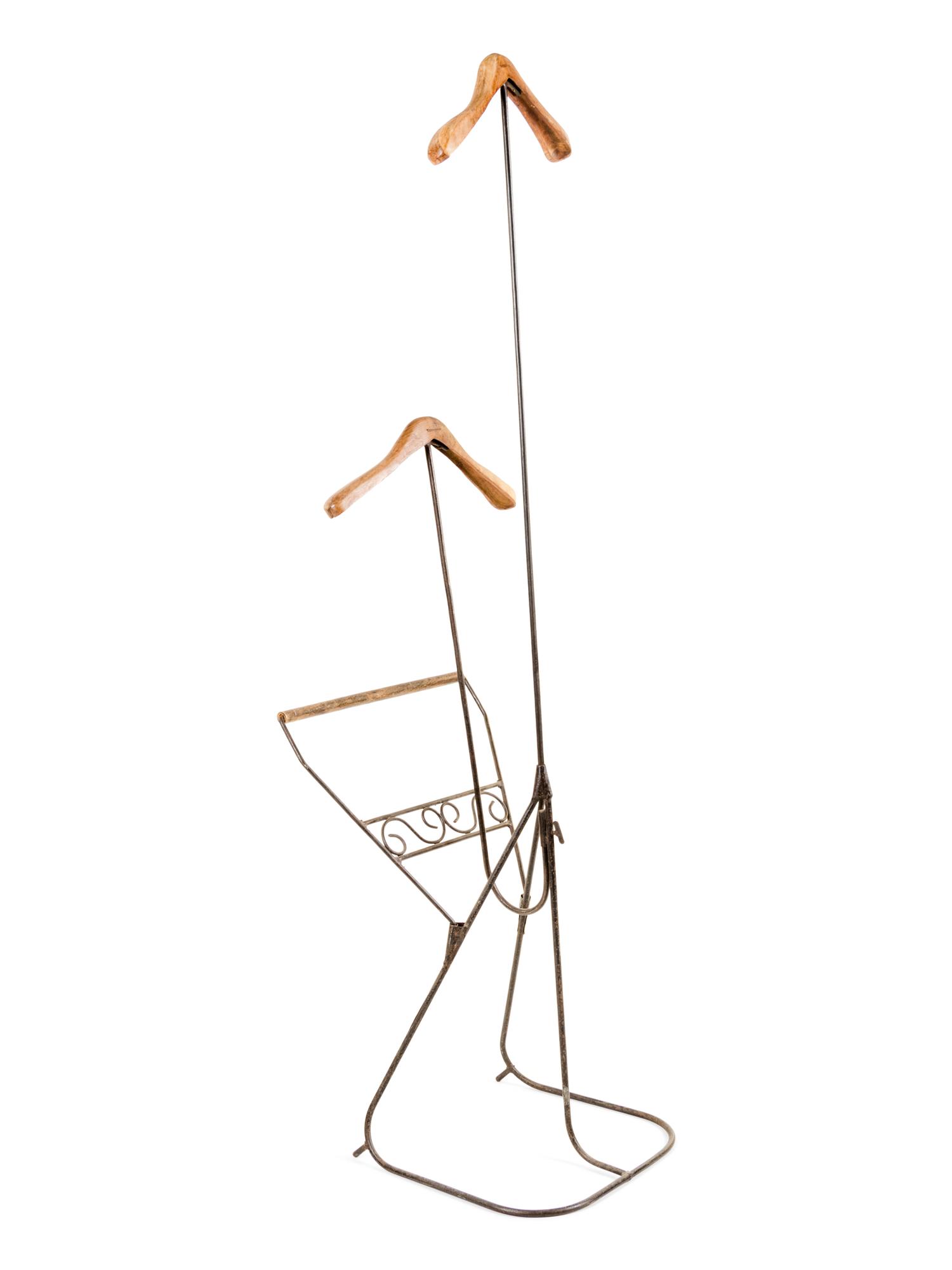 An Iron Valet Stand