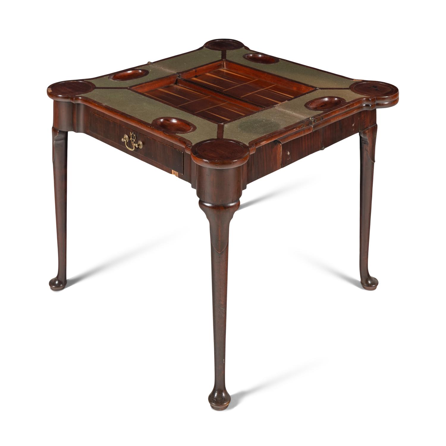 A George III Mahogany Game Table