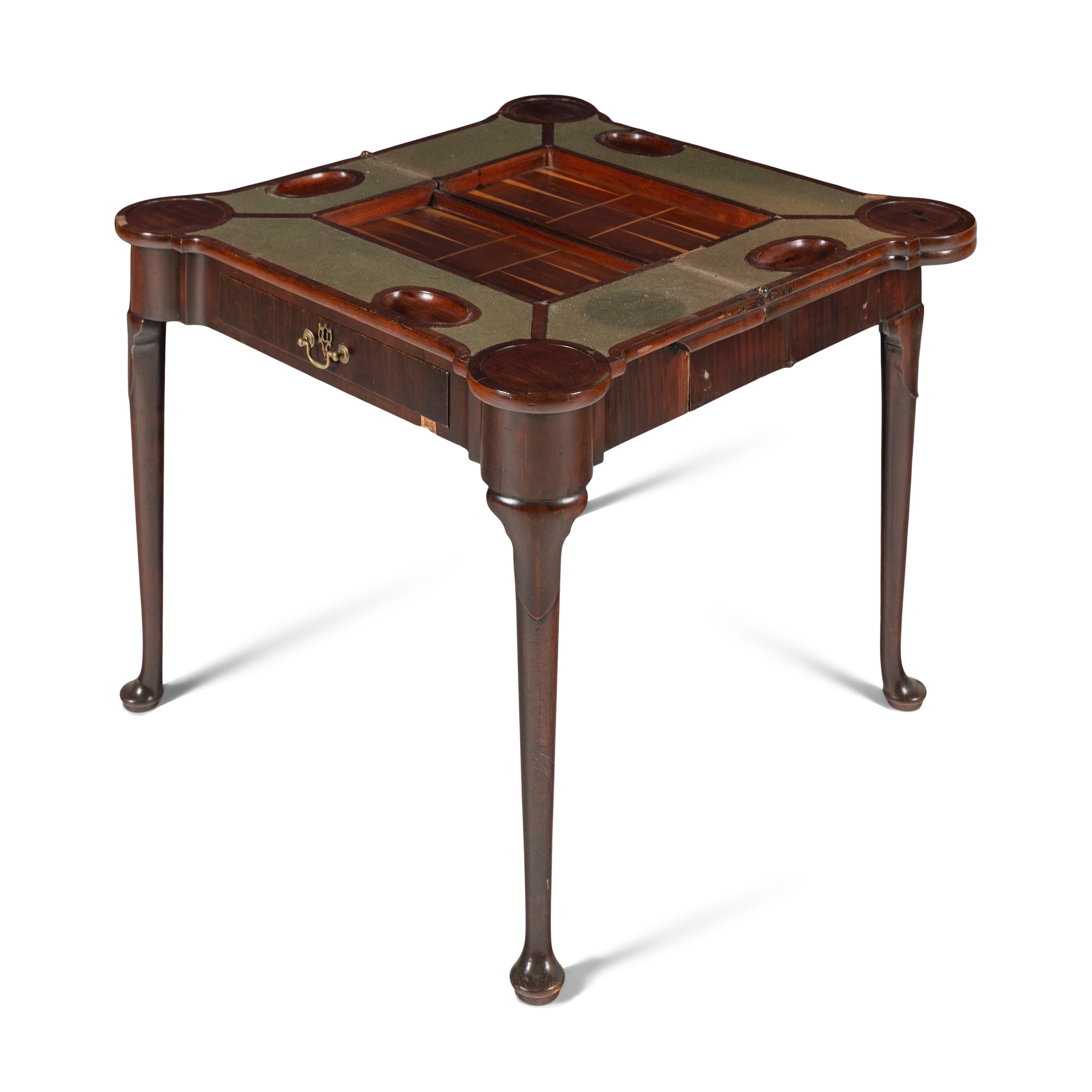 A George III Mahogany Game Table