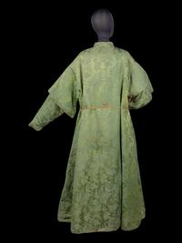 Victorian Quilted Dressing Gown, 1850-70s