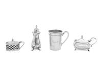A Group of Various English Silver Articles