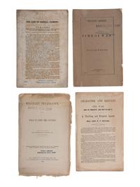 [CIVIL WAR]. A large group of war-era pamphlets on topics including politics, battles, foreign relations, debt, and the draft, comprising: