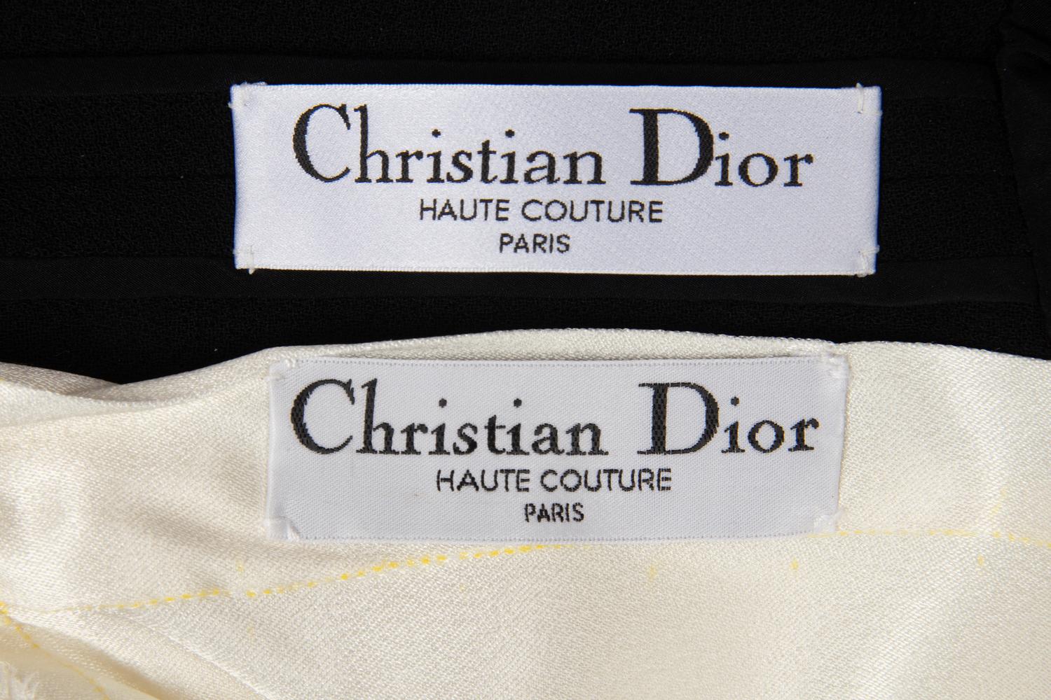 Two Christian Dior Haute Couture Skirt Suits, c. 2017