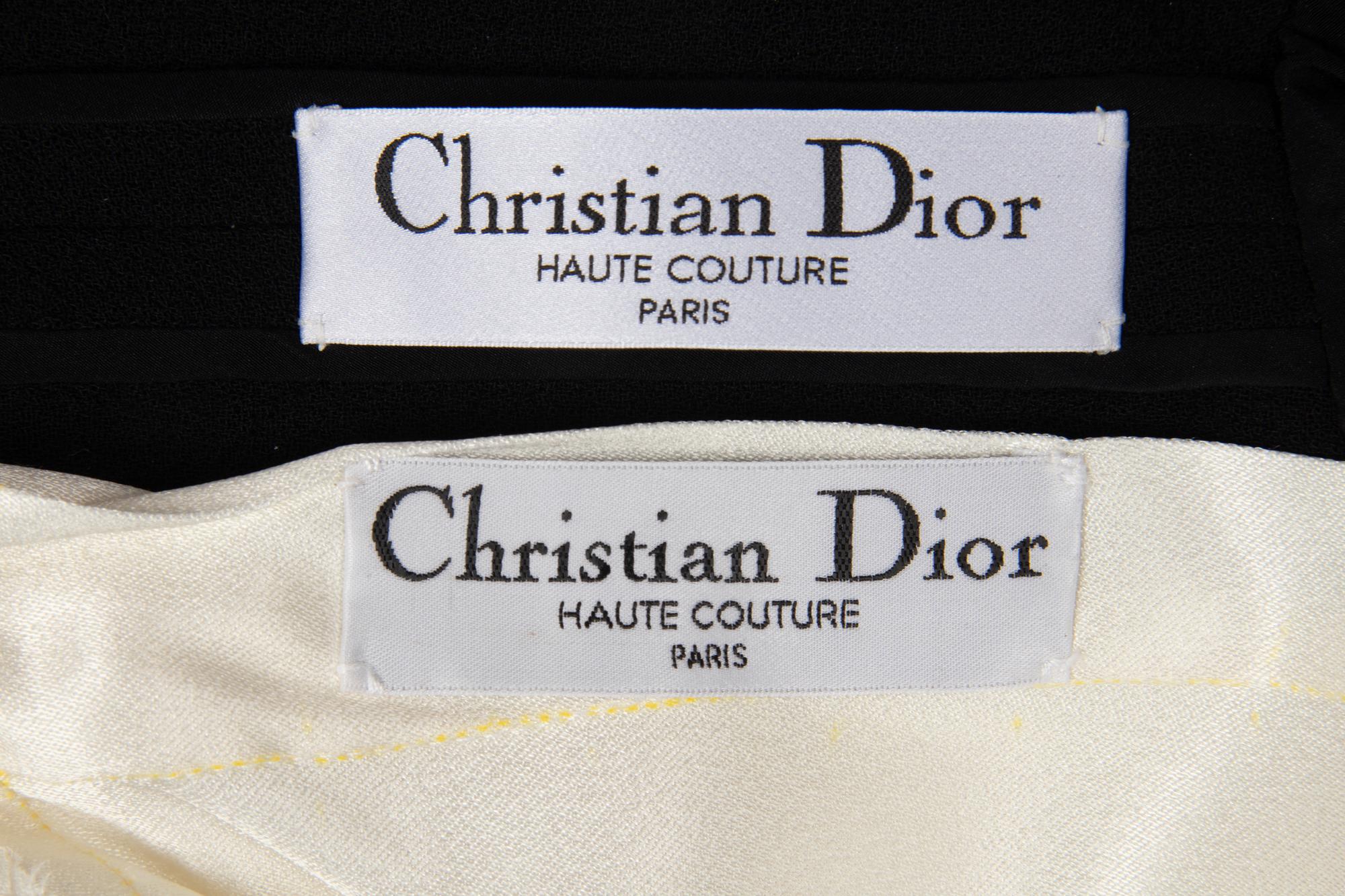 Two Christian Dior Haute Couture Skirt Suits, c. 2017