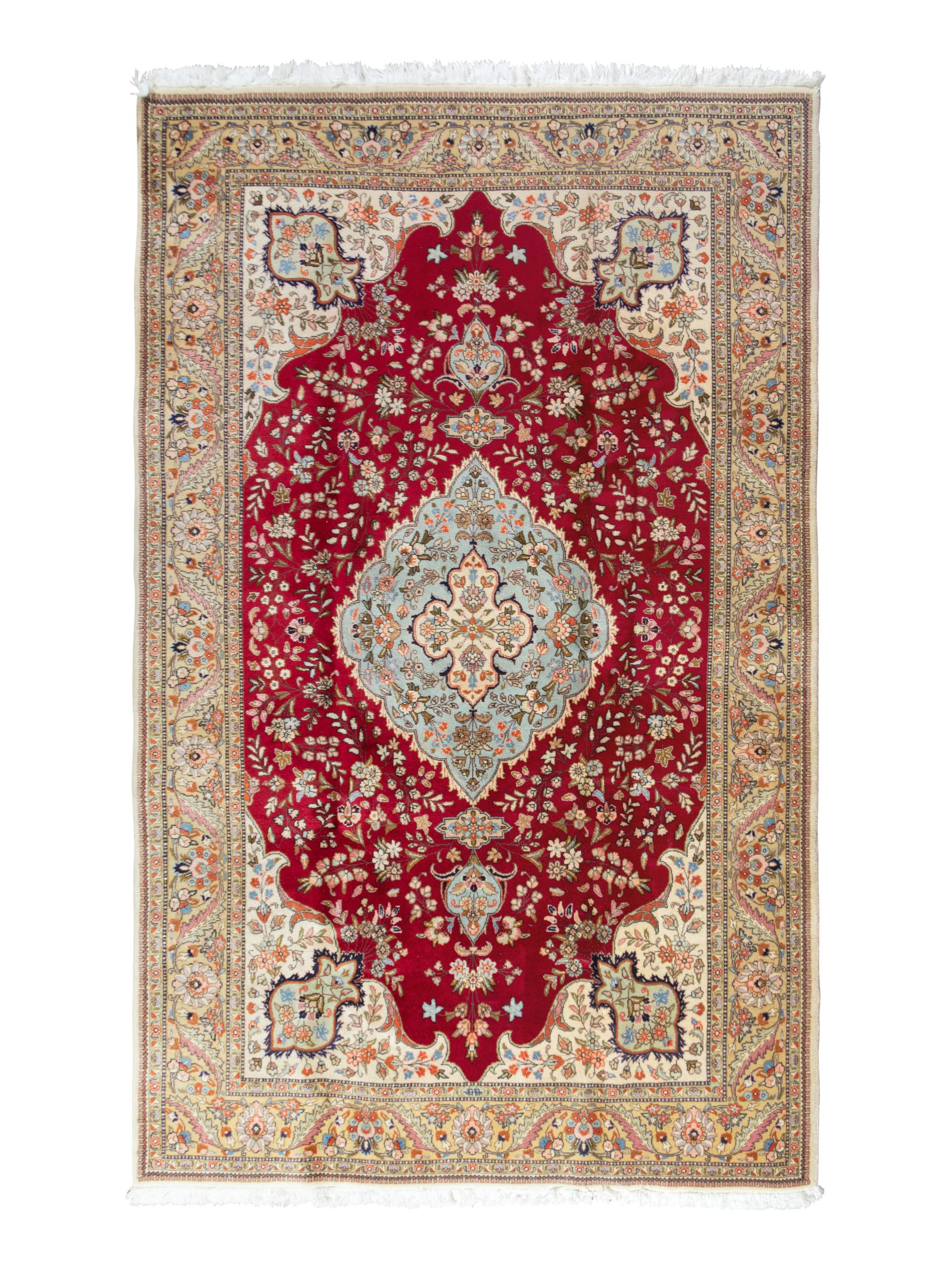 A Tabriz Wool Rug