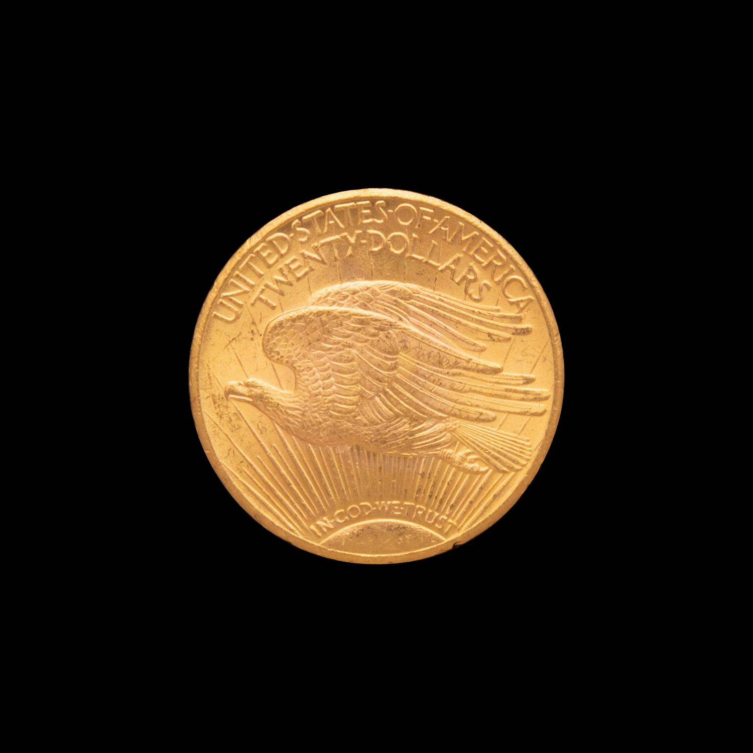 A 1927 Saint-Gaudens $20 Gold Coin