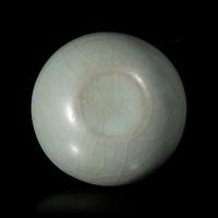 A Small Chinese Celadon Glazed Stoneware Vessel, Possibly Southern Song Dynasty 或为南宋 官式青釉盌