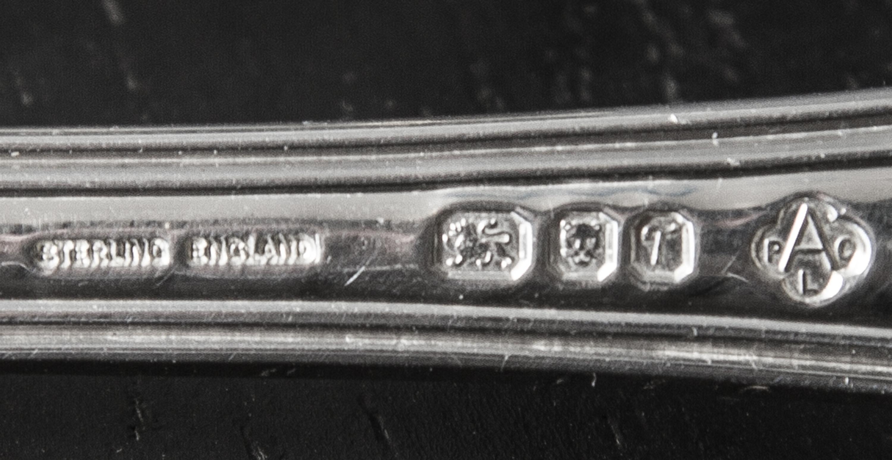 An Elizabeth II Silver Flatware Service, Asprey & Co., London, 1993, Bright Vine pattern, comprising: 12 dinner knives 12 steak knives