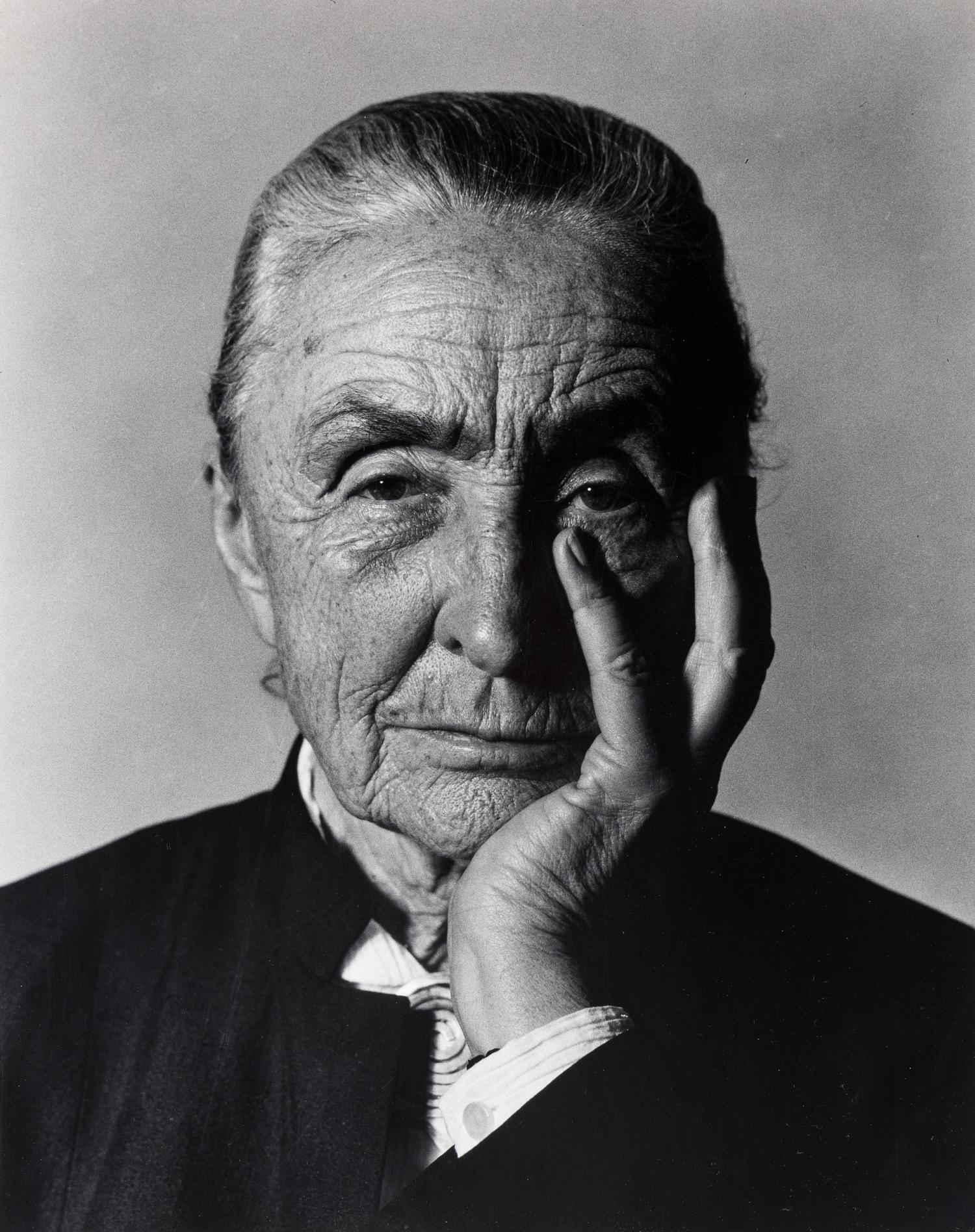 Philippe Halsman (1906-1979) Georgia O'Keeffe, 1967