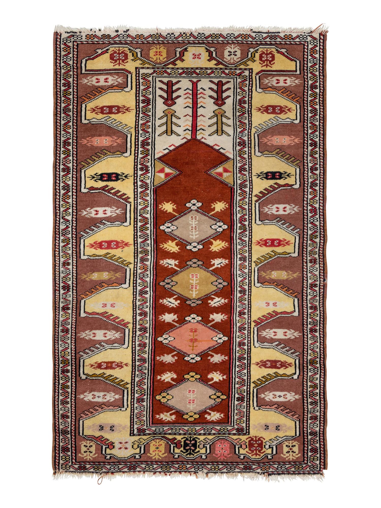 A Melas Style Wool Rug