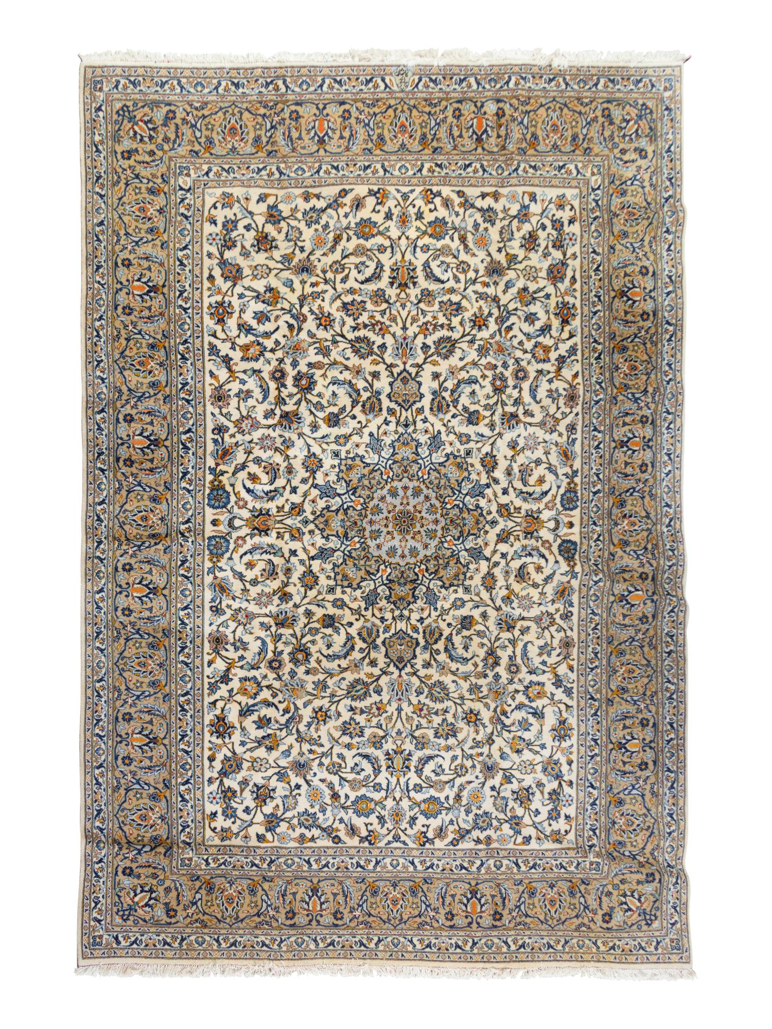 A Kashan Wool Rug