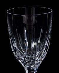 A Crystal Stemware Service