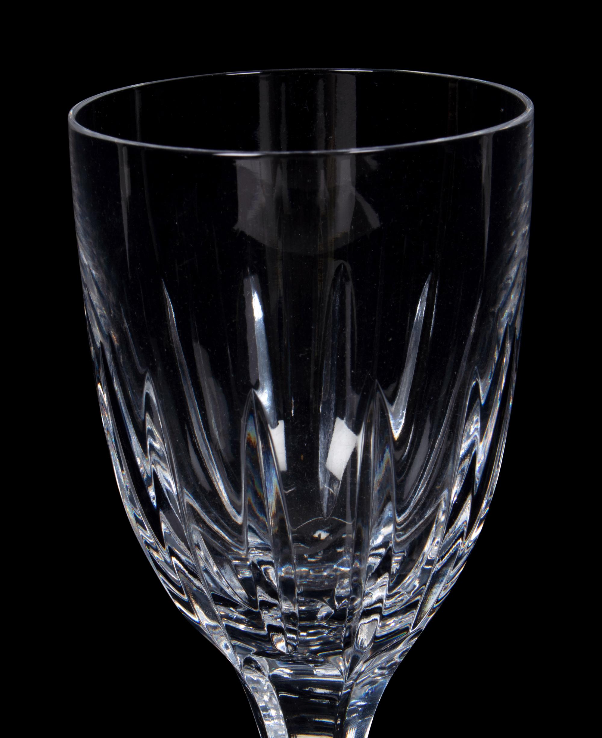 A Crystal Stemware Service