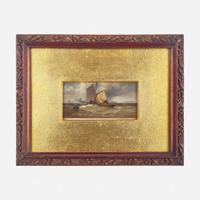 Franklin Dullin Briscoe (American, 1844-1903) Ships at Sea