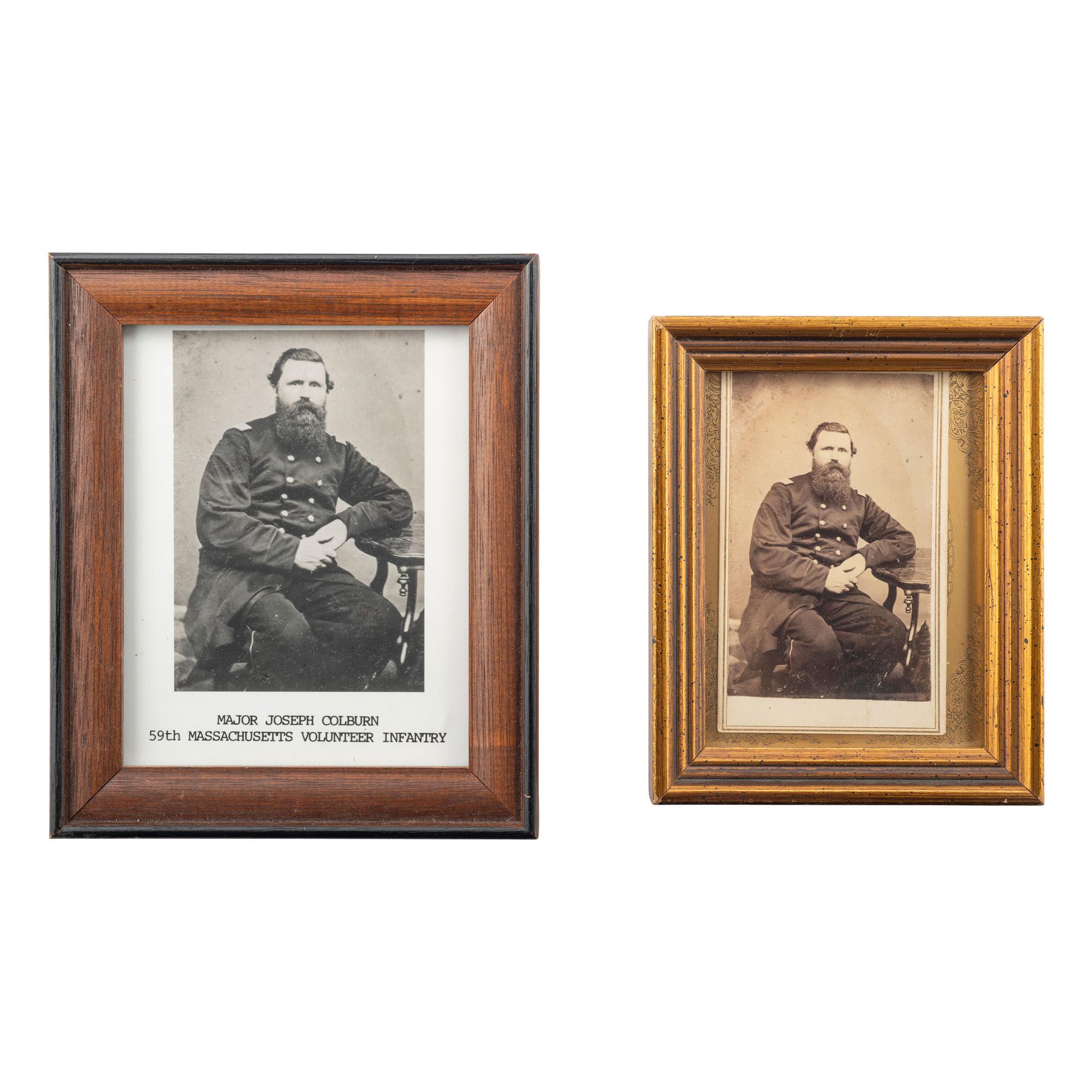 U.S. Model 1850 Staff & Field Officer's Sword Presented to Maj. Joseph Colburn, 59th Mass Inf. WIA at 2nd Bull Run and Petersburg