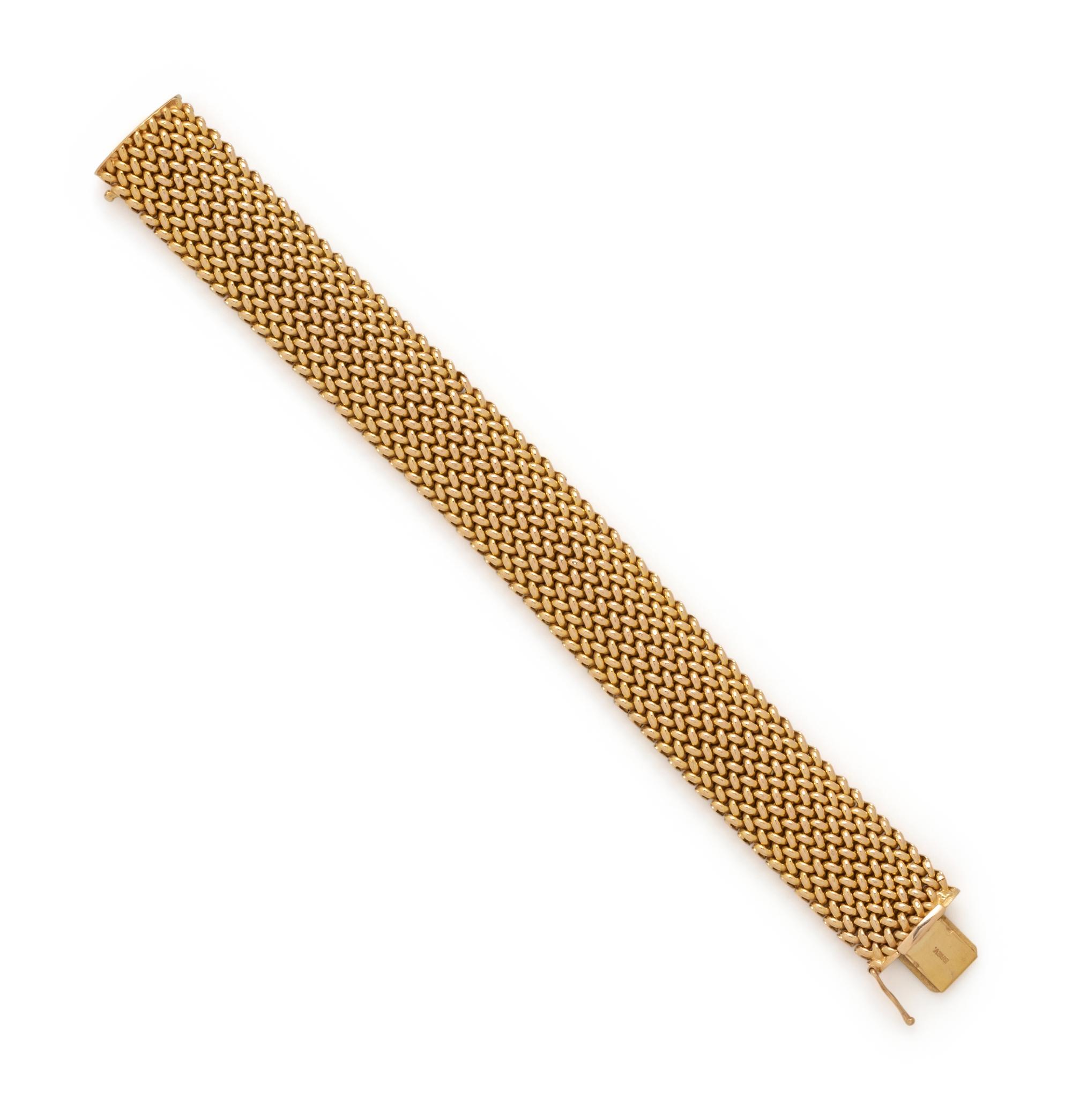 YELLOW GOLD BRACELET