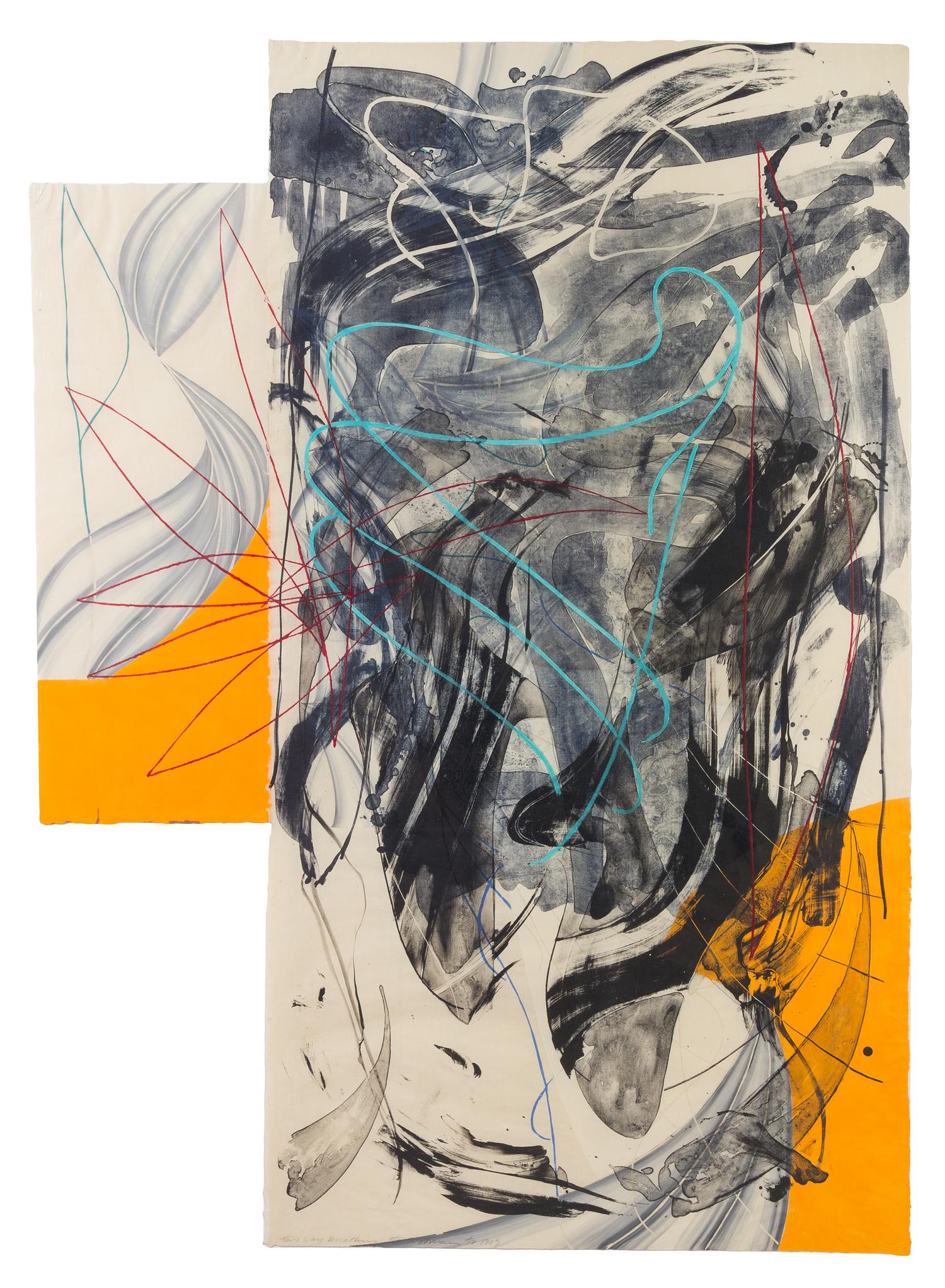 Steven Sorman, (American, b. 1948), This Way Breathing