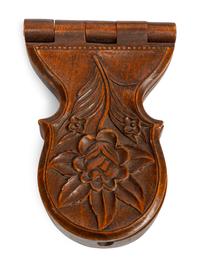 A Collection of Sixteen Continental Carved Wood Boxes