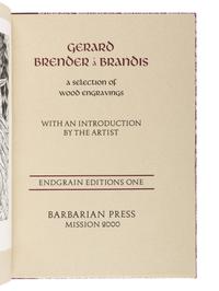 [BARBARIAN PRESS]. A group of 4 works from the "Endgrain Editions" series, comprising: