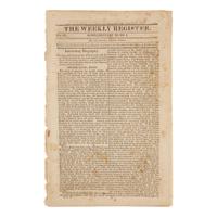 [Boone, Daniel] Group of 3 Items Related to Daniel Boone