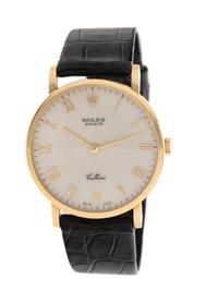 ROLEX, REF. 5112 18K YELLOW GOLD 'CELLINI' WRISTWATCH