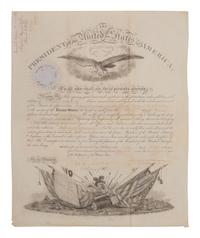 [WESTERN AMERICANA -- CIVIL WAR -- LINCOLN]. Papers of Captain Joseph Claypoole Clark, 4th US Light Artillery, Battery E, WIA Antietam, including frontier and Civil War correspondence, photography, and appointment signed by Lincoln as President.