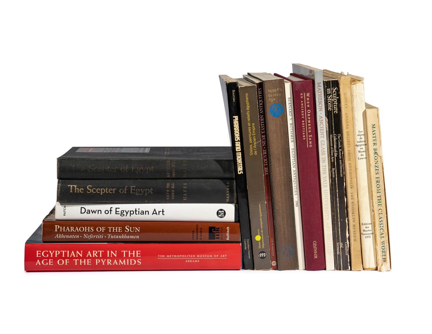 A Collection of 15 Ancient Art Reference Works