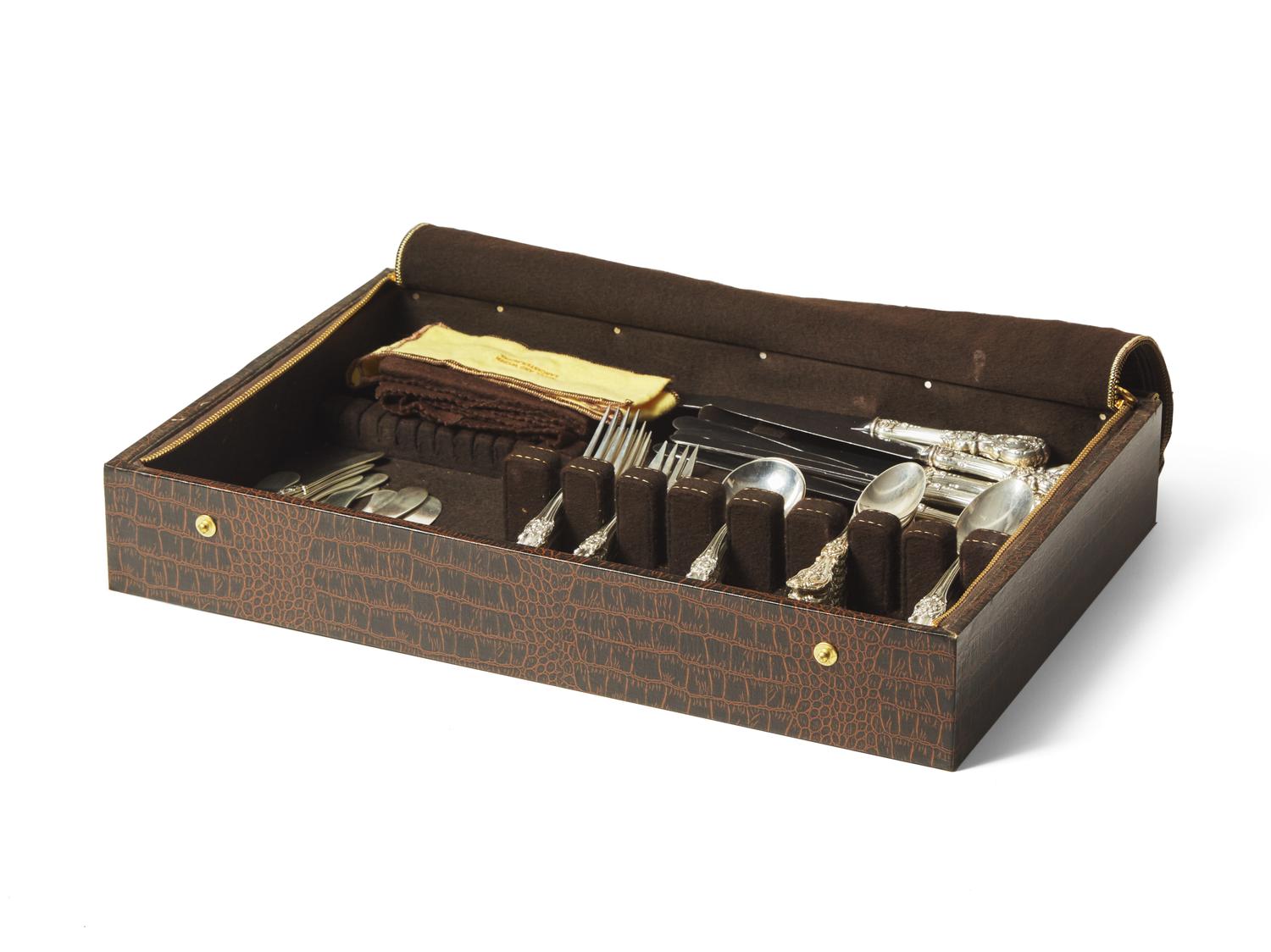An American Silver Flatware Service