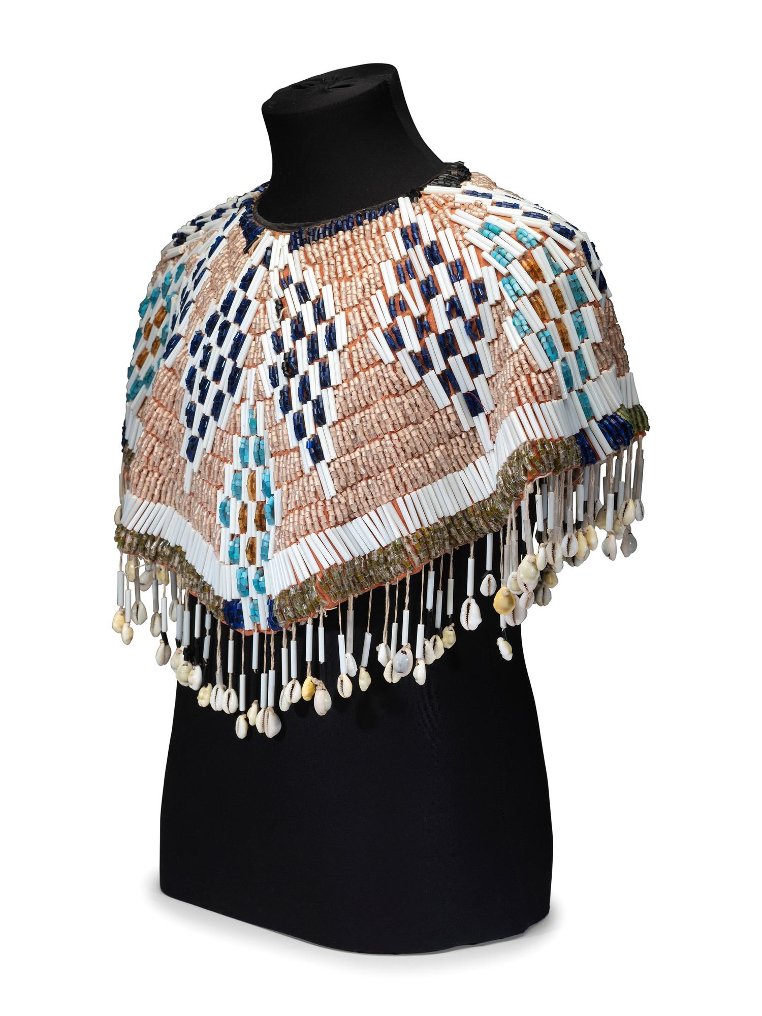 Plateau Beaded Dress Yoke