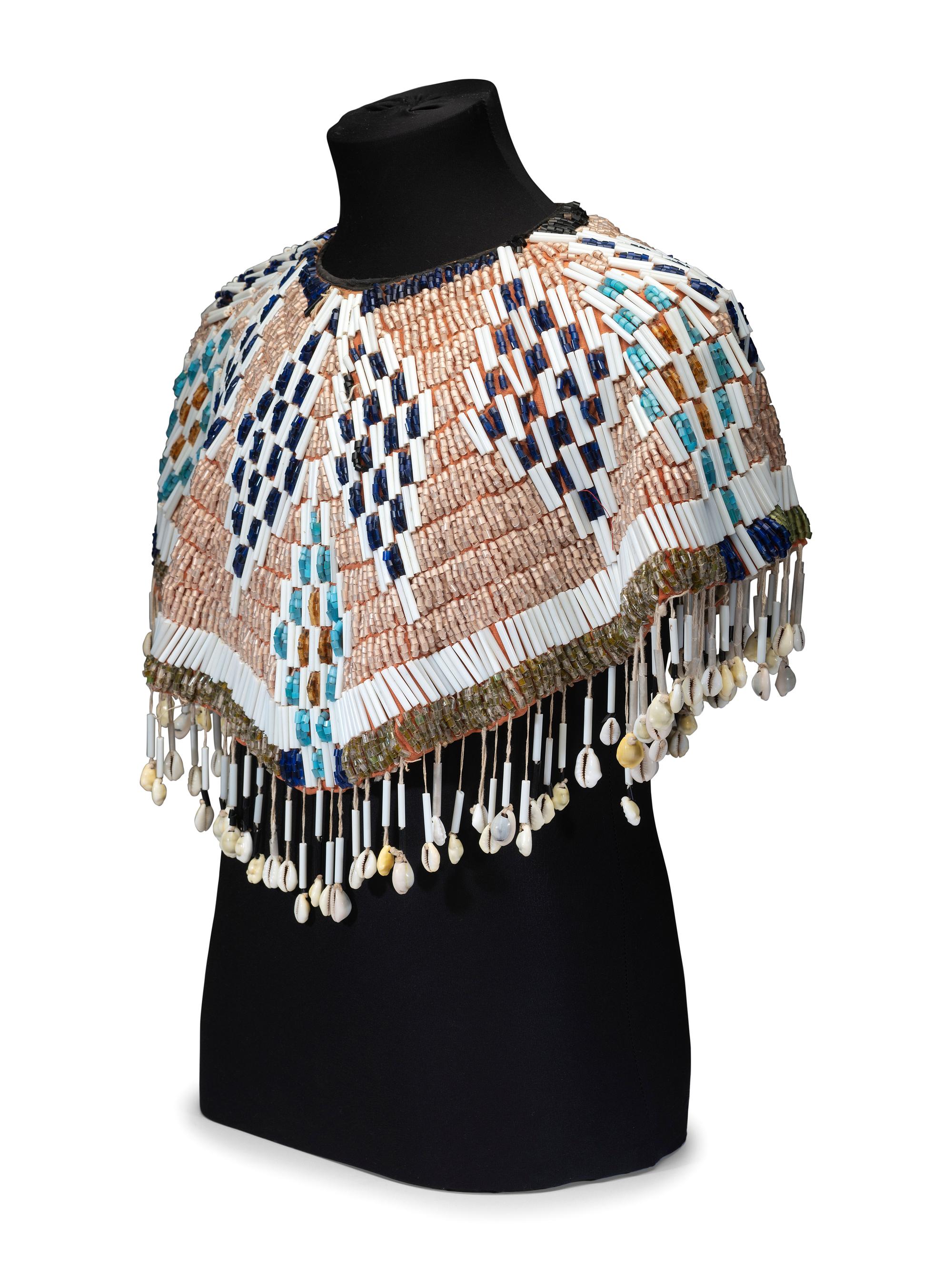 Plateau Beaded Dress Yoke