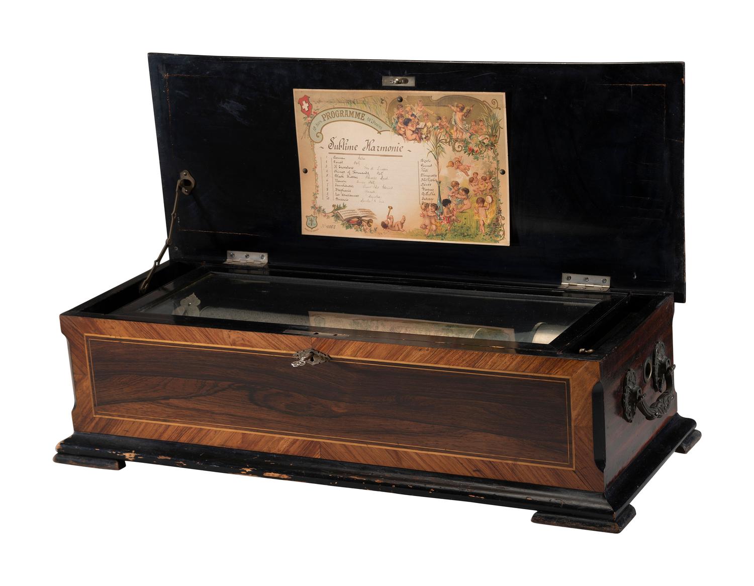A Swiss Cylinder Music Box