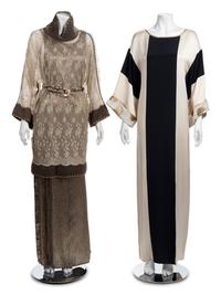 Two Geoffrey Beene Dresses, 1980s